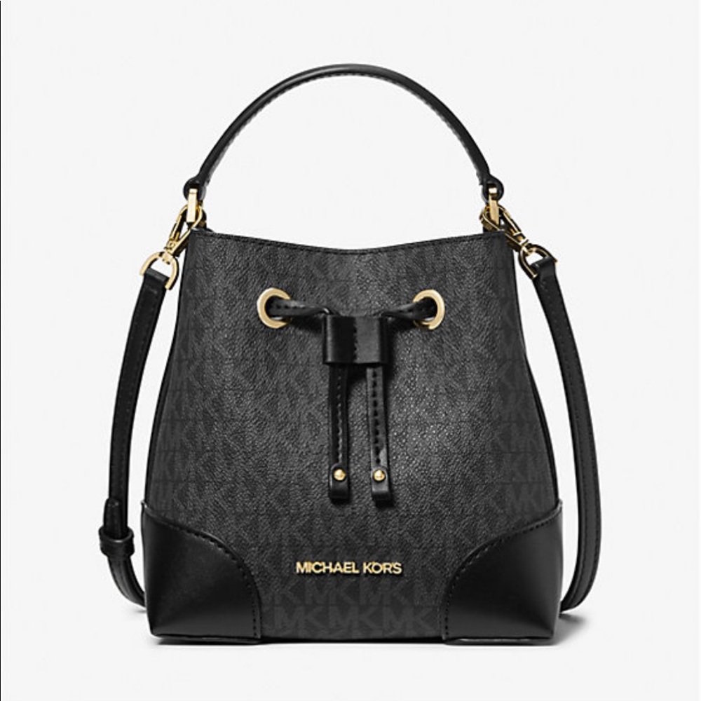 NWT MICHAEL KORS MERCER SMALL BUCKET CROSSBODY BAG